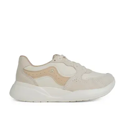 Tênis Kolosh Jogging Feminino Bege Urbano