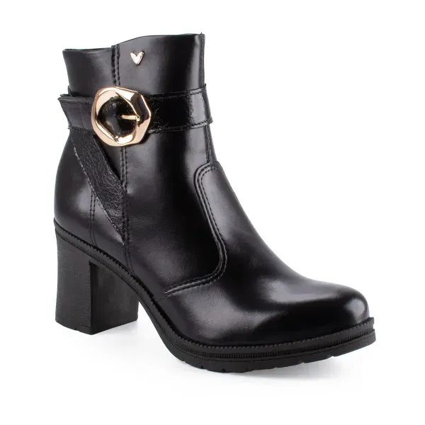 Bota Mississipi de Cano Curto Preta 36
