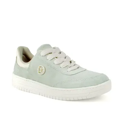 Tênis Dakota Casual em Couro Verde