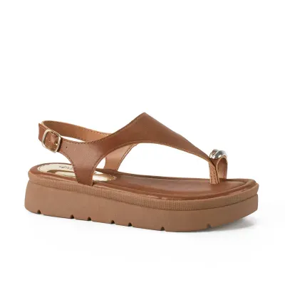 Sandália Mississipi Flatform Marrom