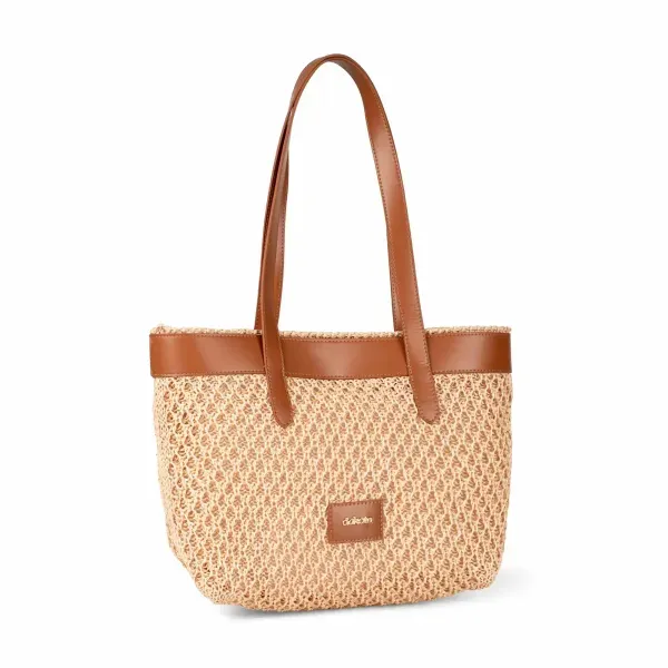 Bolsa Dakota Tote Bege U