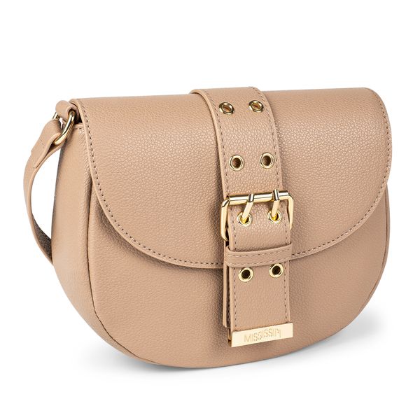 Bolsa Mississipi Transversal Bege U