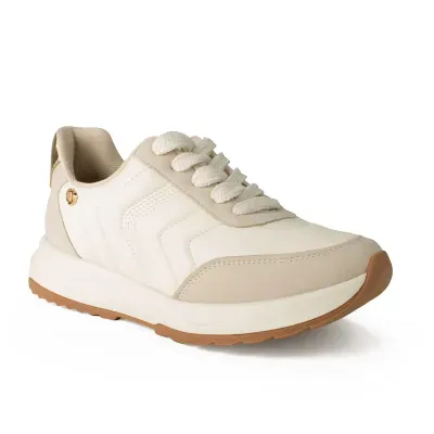 Tênis Flatform Dakota Feminino Bege Claro