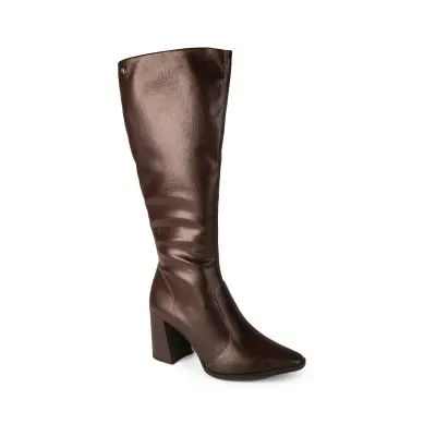 Bota Dakota de Cano Longo Marrom