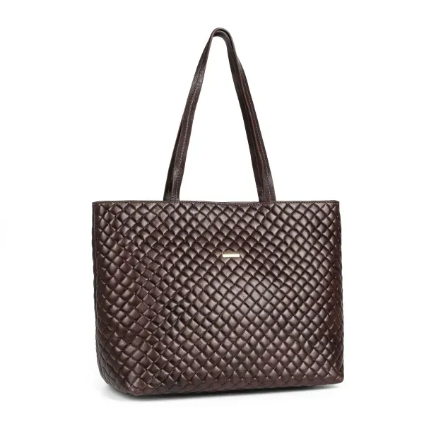 Bolsa Tanara Tote Marrom U